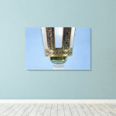 Hexagonal cup canvas afdruk (Insitu (Houten vloer))