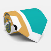 Hexagonal Eyeball Stropdas (Opgerold)