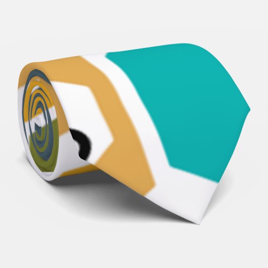 Hexagonal Eyeball Stropdas (Opgerold)