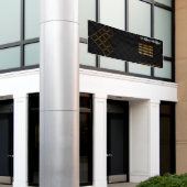 Hexagonale driehoek meetup photobooth achtergrond spandoek (Buitenkant Gebouw)