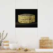 Hexagonale pyxis gedecoreerd met dieren poster (Keuken)