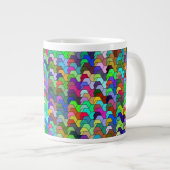 Hexagons à paille 20oz Mug (Devant droit)