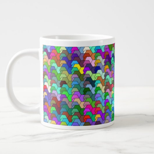 Hexagons à paille 20oz Mug (Gauche)