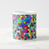 Hexagons de décalage 20oz Mug (Devant)