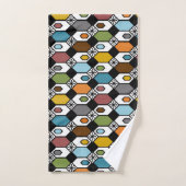 Hexagons en Starbursts Bad Handdoek (Handdoek)