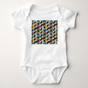 Hexagons en Starbursts Romper