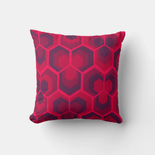 Hexagons Flowers Kussen