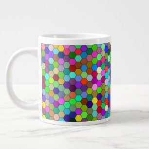Hexagons horizontaux 20oz Mug