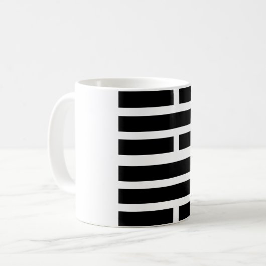 Hexagramme de Ching 48 Mug (Devant gauche)