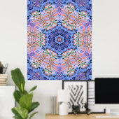 Hexagramme opulent Variante 4 Art Impression (Bureau à domicile)
