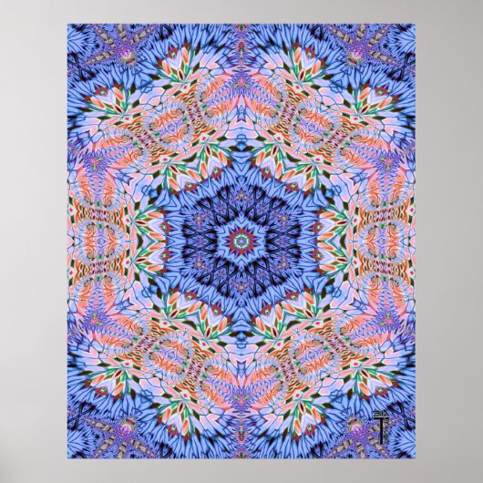 Hexagramme opulent Variante 4 Art Impression (Devant)