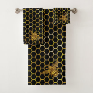 Hexagre dorée Queen Bee Gold Hexagon Beehive
