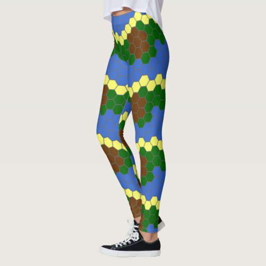 Hexmap Leggings (Gauche)