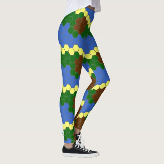 Hexmap Leggings (Droite)