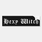Hexy Witch Bumpersticker (Voorkant)