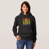 Hey 5th Fifth Grade Teacher Back To School Retro S Hoodie (Voorkant volledig)