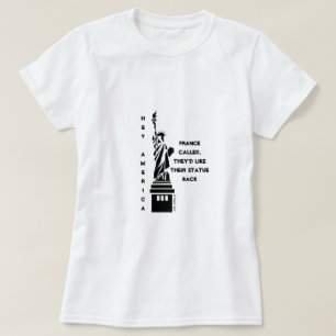 Hey America (Lady Liberty) 2 - Een MisterP Shirt