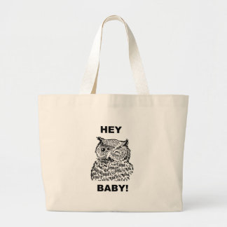 Hey Baby Grote Tote Bag