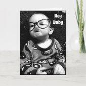 HEY BABY ***VOUS SOUHAITEZ FUMER*** CARTE D'AMOUR (Devant)