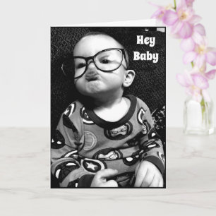 HEY BABY ***VOUS SOUHAITEZ FUMER*** CARTE D'AMOUR