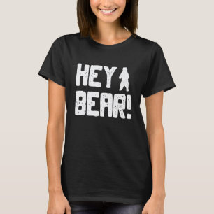 Hey Beer Wandelend Buiten Black Grizzly Beer Overl T-shirt