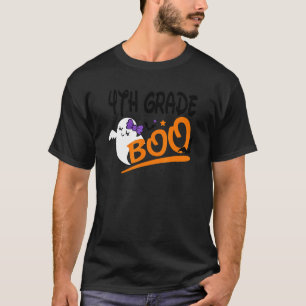 Hey Boo 4e klas Boo Meisje Kind School Hallo T-shirt