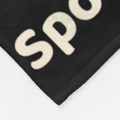 Hey Boo Ghost Retro Halloween Spooky Schattige Okt Fleece Deken (Hoek)