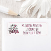 Hey Boo – Ghosted with Love Etiket (Insitu)