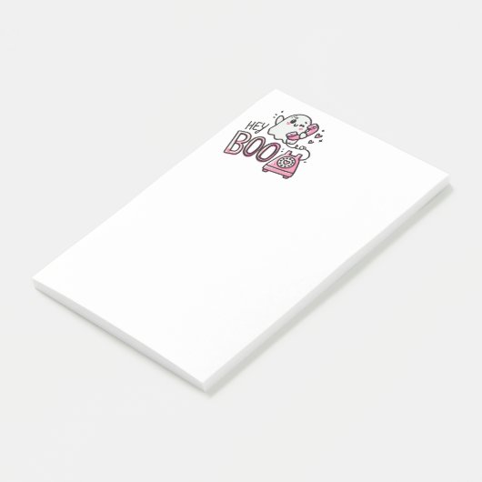 Hey Boo – Ghosted with Love Post-it® Notes (Schuin)