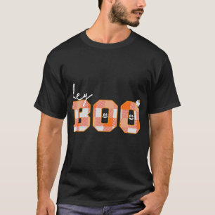 Hey Boo Halloween Ghost Halloween Costume Pset Wo T-shirt