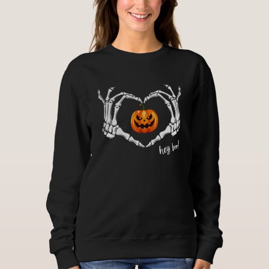 Hey Boo Halloween Tshirt (Voorkant)
