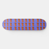 Hey Boo heb ik je bang gemaakt voor typografie tek Skateboard (Horizontaal)