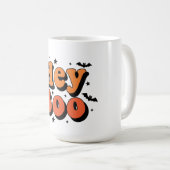 Hey Boo Mug - Cute Halloween Coffee Cup (Devant droit)