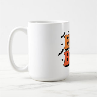 Hey Boo Mug - Cute Halloween Coffee Cup