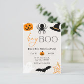 Hey Boo Party Invitation (Debout devant)