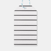 Hey Boo Pink Ghost Halloween Verjaardag Welkom Cadeaulabel (Achterkant)