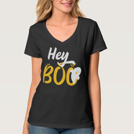Hey Boo T-shirt (Voorkant)