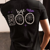 Hey & Bye Boo Halloween Bat en Web T-shirt