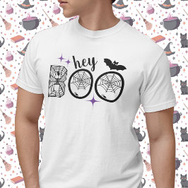 Hey & Bye Boo Halloween Bat en Web T-shirt