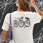 Hey & Bye Boo Halloween Bat en Web Tri-Blend Shirt