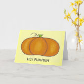 Hey Cartes Citrouilles (Fleur jaune)
