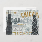 Hey Chicago  Briefkaart (Voorkant / Achterkant)