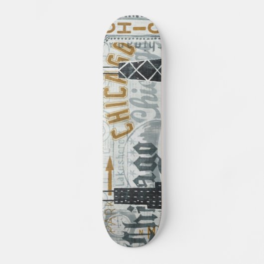 Hey Chicago  Skateboard (Voorkant)