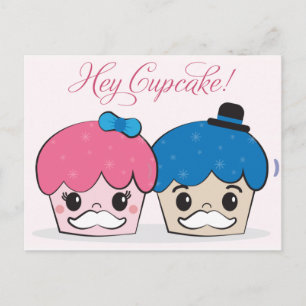 Hey Cupcake Briefkaart