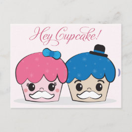 Hey Cupcake Briefkaart