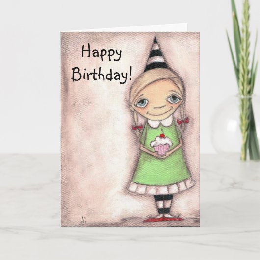 Hey Cupcake - Carte d'anniversaire (Devant)