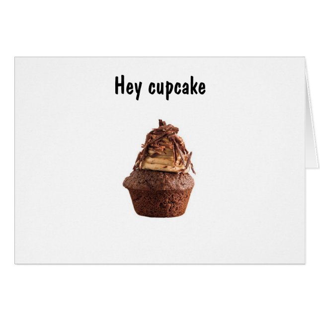 HEY CUPCAKE-U R DE ZEETEST (Voorkant Horizontaal)