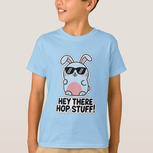 Hey daar hop spullen t-shirt (Voorkant)