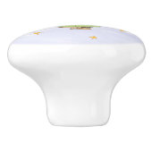 Hey Diddle Diddle - De Kleine Hond Lachte Keramiek Keramische Knop (Zijkant)