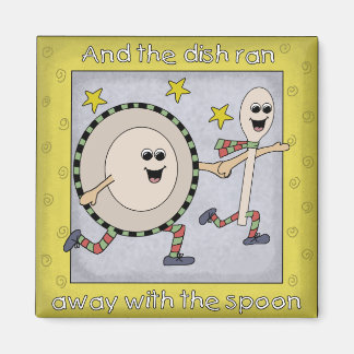 Hey Diddle Diddle, Nursery Rhyme Magnet